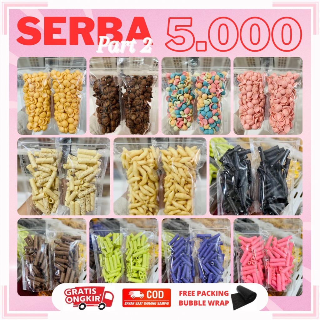 

CEMILAN SERBA 5.000 - PART 2 | CEMILAN MURAH MERIAH | CEMILAN MANIS ASIN