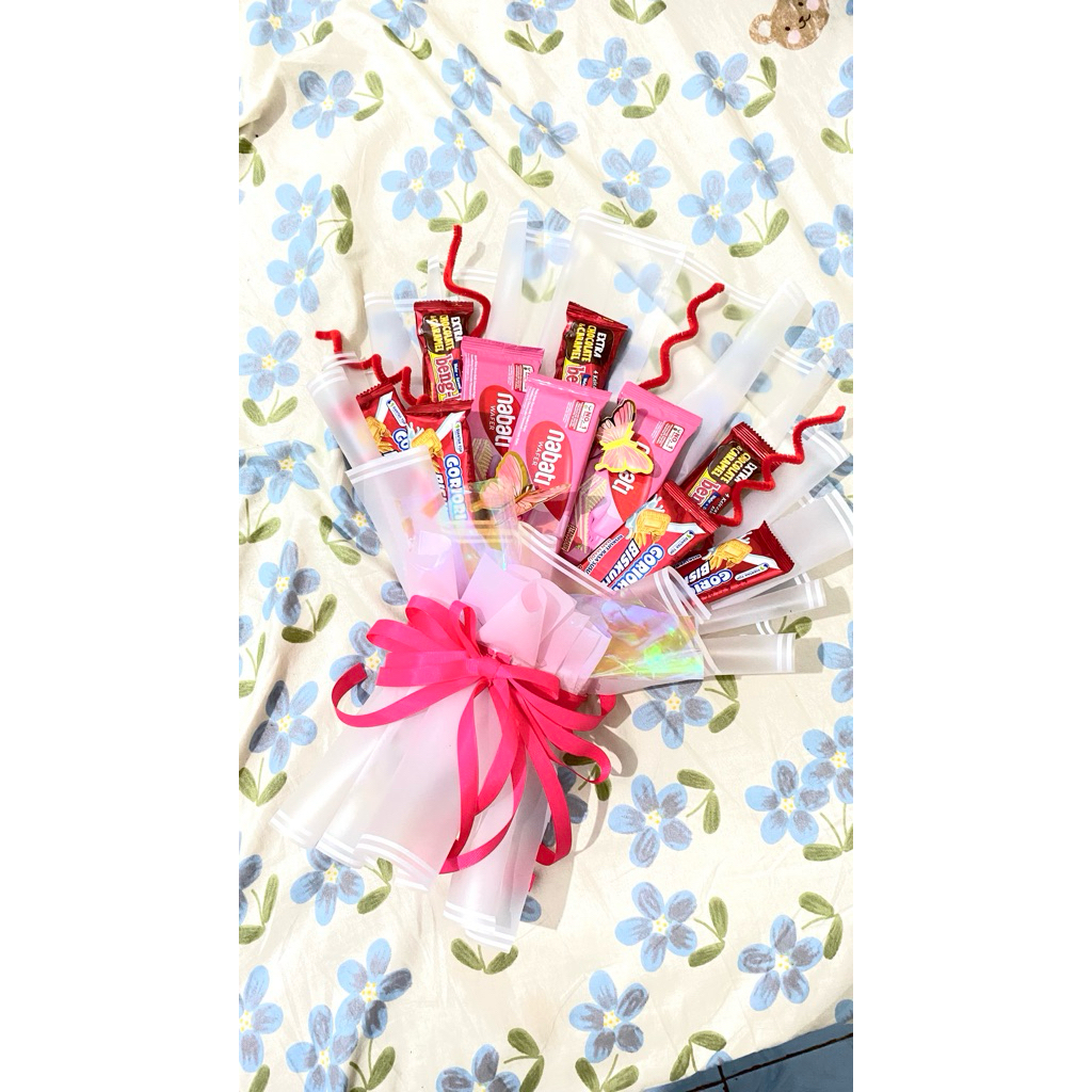 

BUKET SNACK || Bisa request warna dan tema