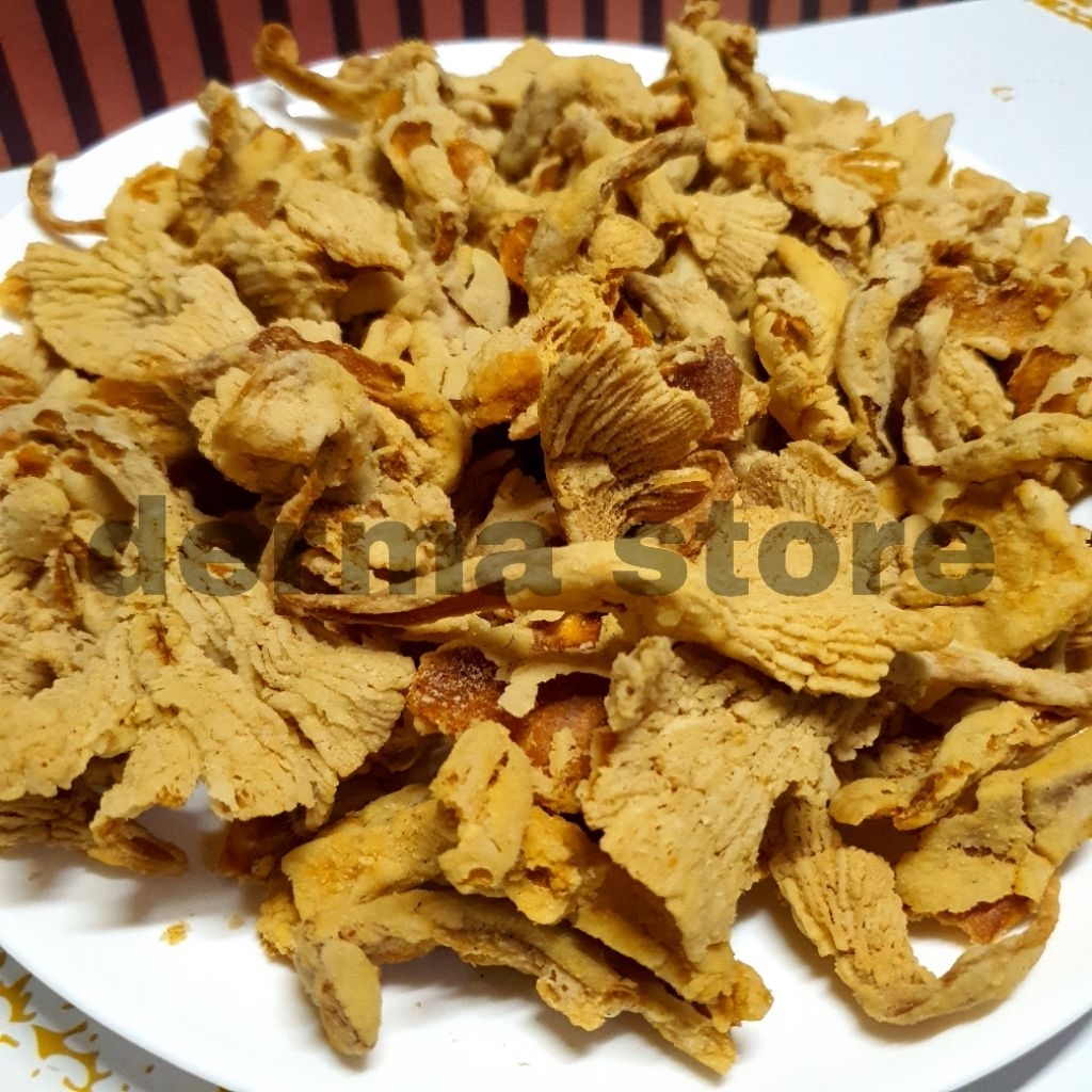 

Keripik jamur renyah 1 KG