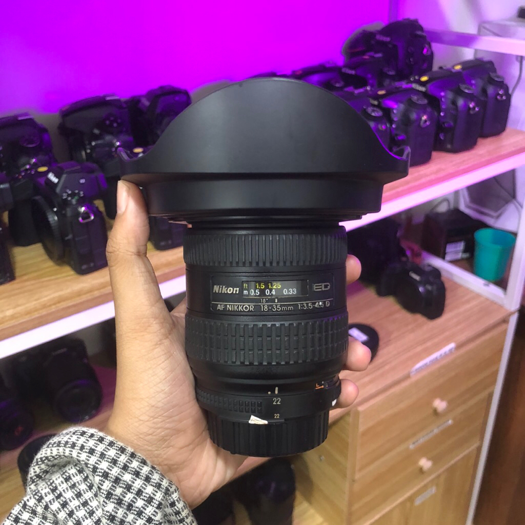 Lensa 18-35mm f3.5 afd nikon