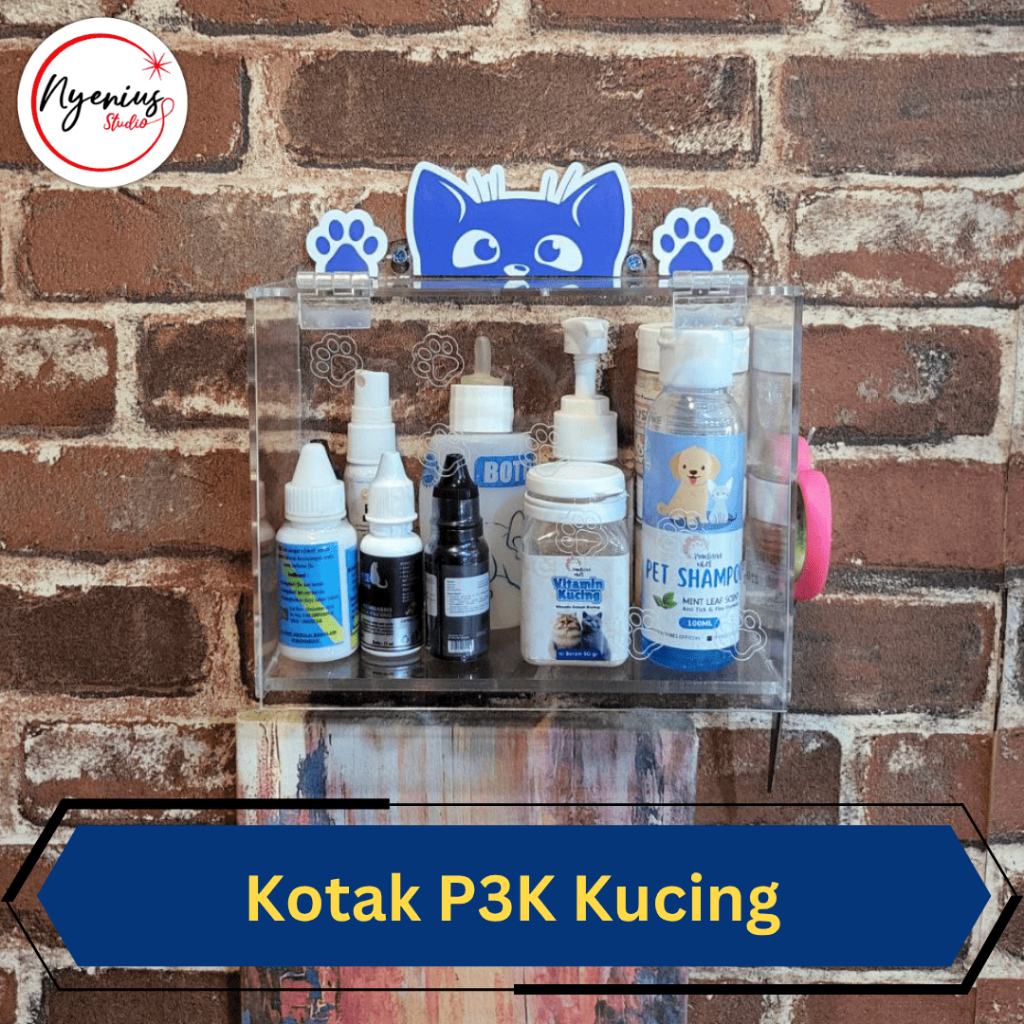 Kotak P3K Kucing | Kotak Obat dan Perlengkapan Kucing
