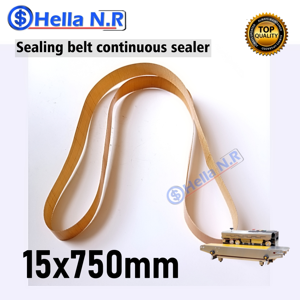 15x750 Teflon belt sealer untuk mesin FR-800 FR-900 DBF-900