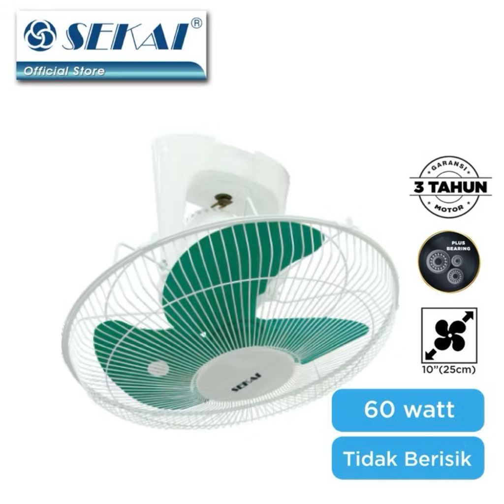 Sekai Auto fan / Orbit fan Sekai 16 inch COF- 1651 Baling-Baling Besi