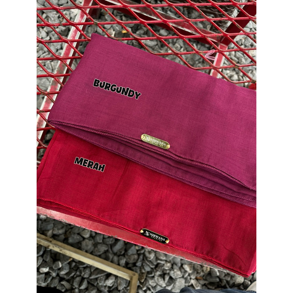 jilbab paris daily paris jadul maroon merah burgundy