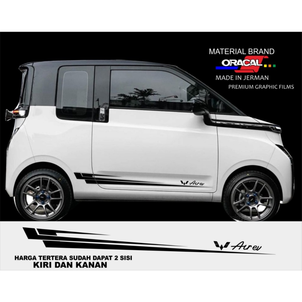 Wuling Air EV Cutting Sticker Aksesoris Mobil Wuling Air EV