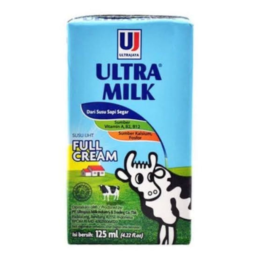 

Susu Ultra Milk UHT 125 ml
