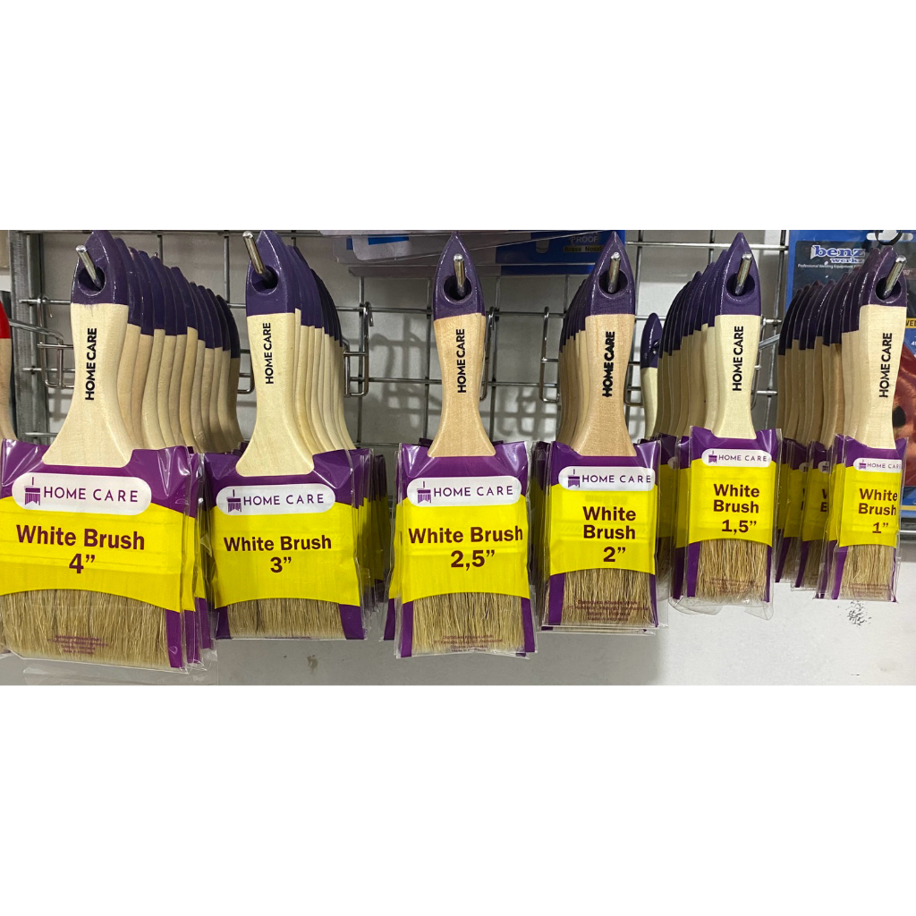 

kuas White Brush 1”, 1.5”, 2”, 3”, 4”