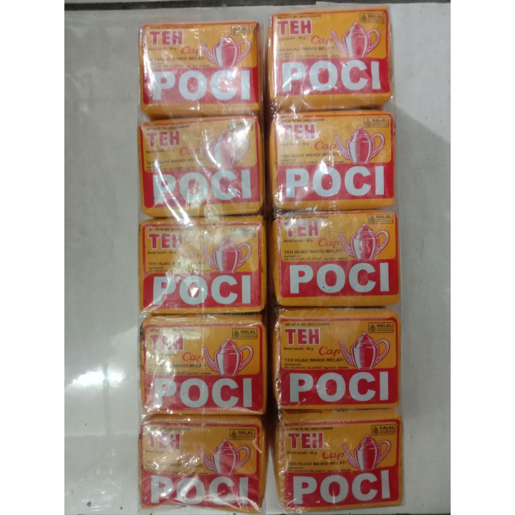 

Teh Poci 40g (1 Slop Isi 10 Bungkus)