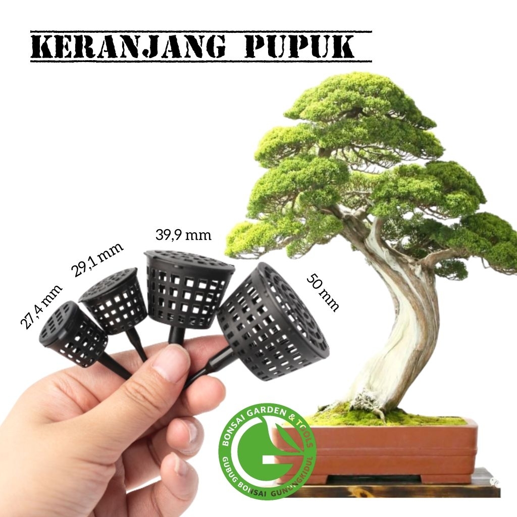 tempat pupuk keranjang pupuk bonsai osmocote