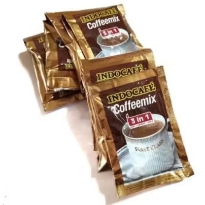 

Kopi indocafe Coffemix 3IN1 (isi 10) 1 renceng Coffee Bubuk