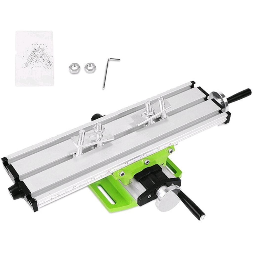 Milling Machine Mesin Bubut Mini Untuk Besi Mesin Milling Bench Vise Fixture Bor Mesin