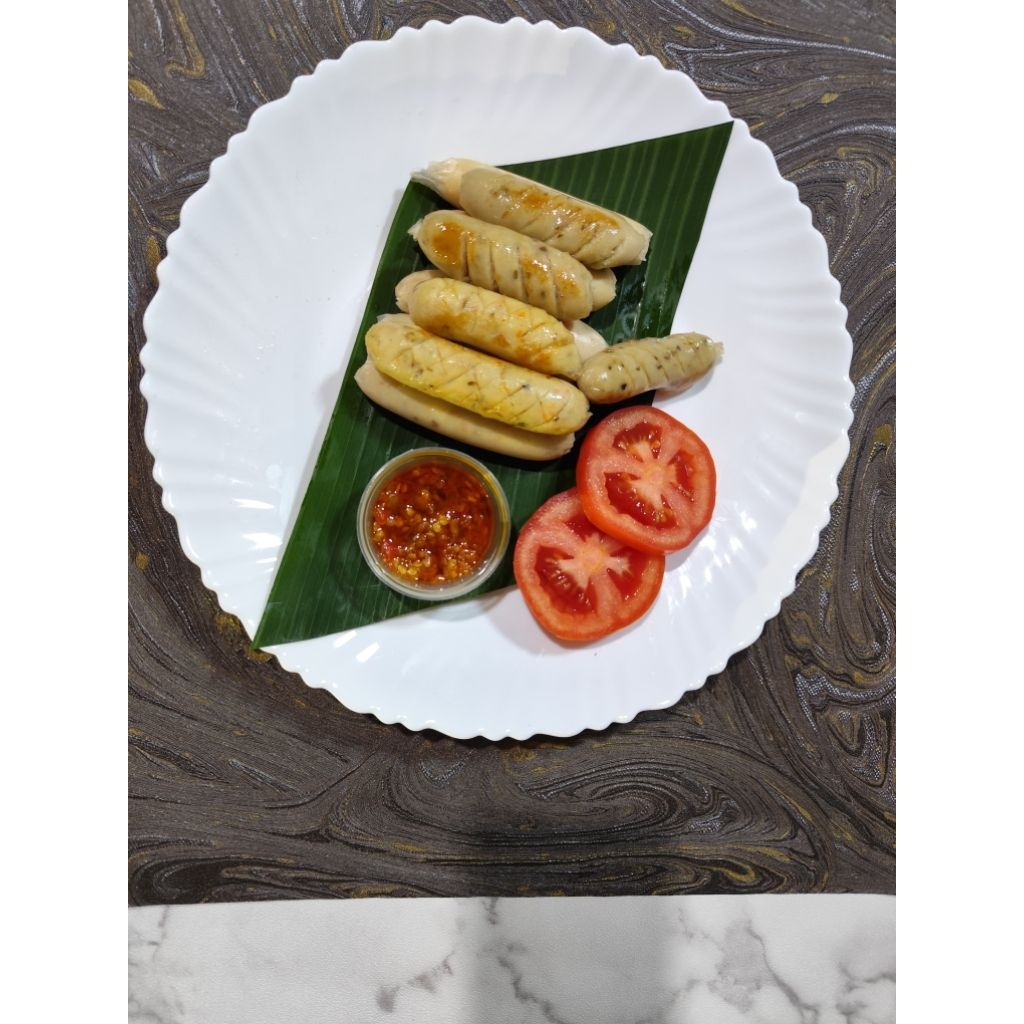 

SOSIS AYAM HOMEMADE 90% DAGING AYAM ASLI NON MSG