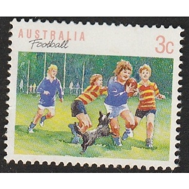 

A 10768 SATU BUAH PRANGKO AUSTRALIA NOMINAL 3C TEMA FOOTBALL DENGAN KONDISI BELUM ADA CAP