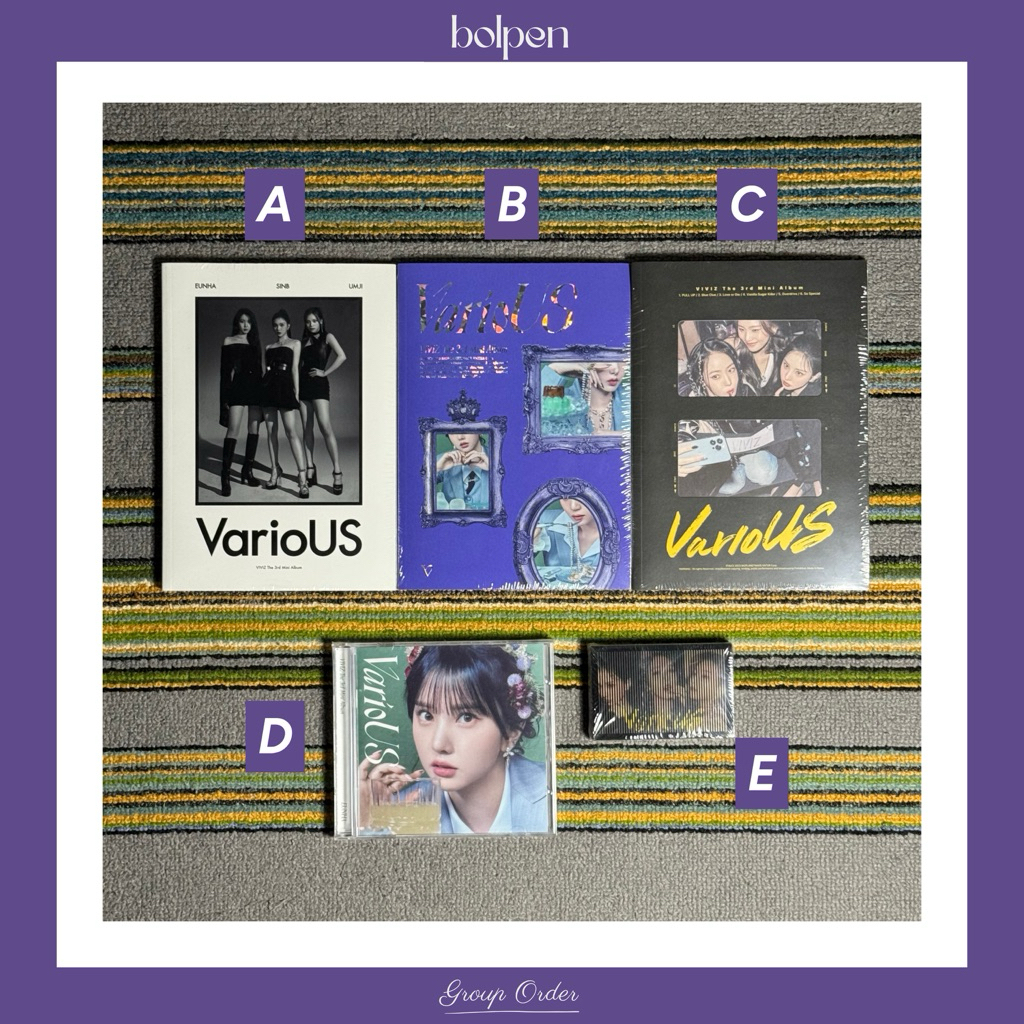 [READY STOCK - SEALED] VIVIZ Album — VARIOUS