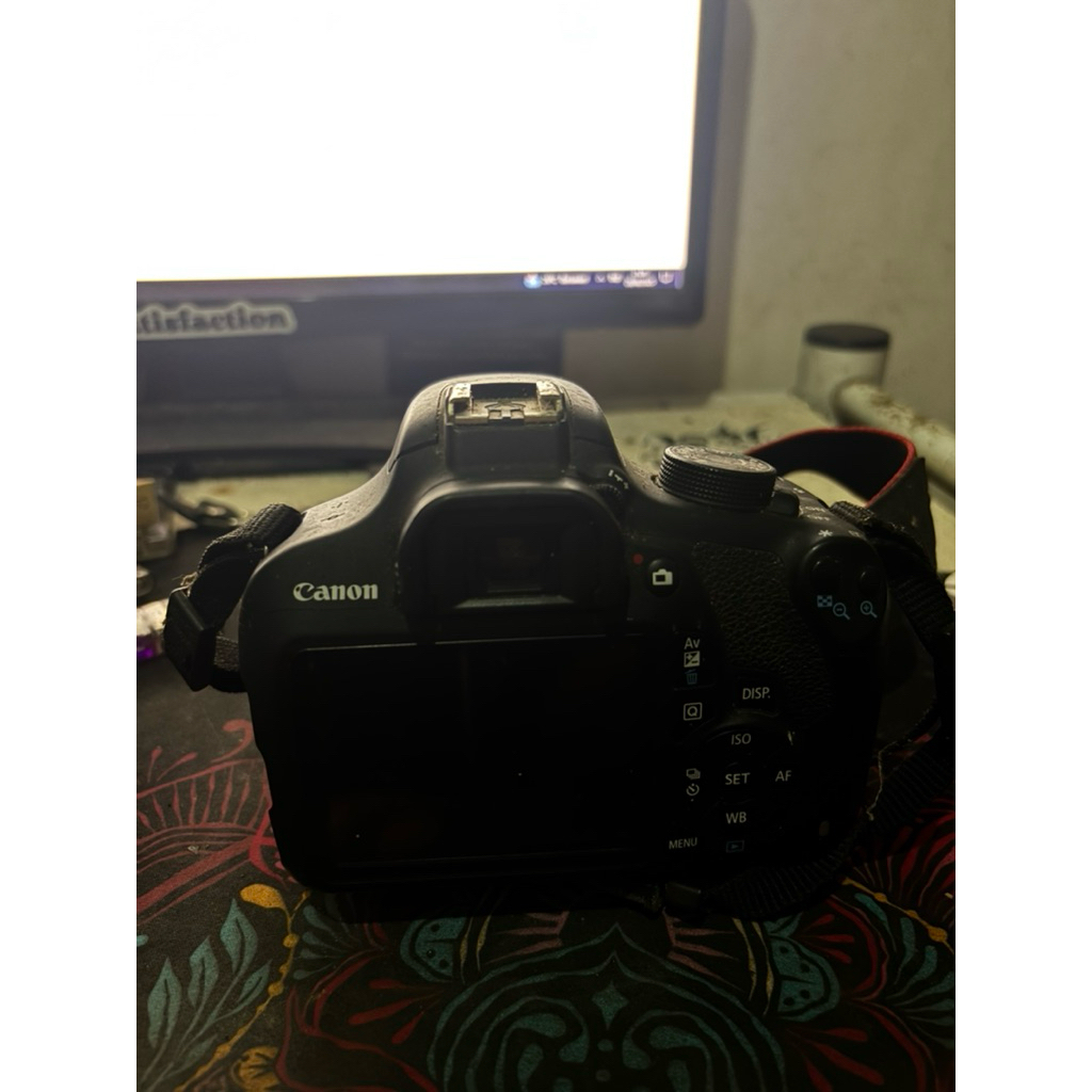 canon eos 1200d lengkap + lensa fix
