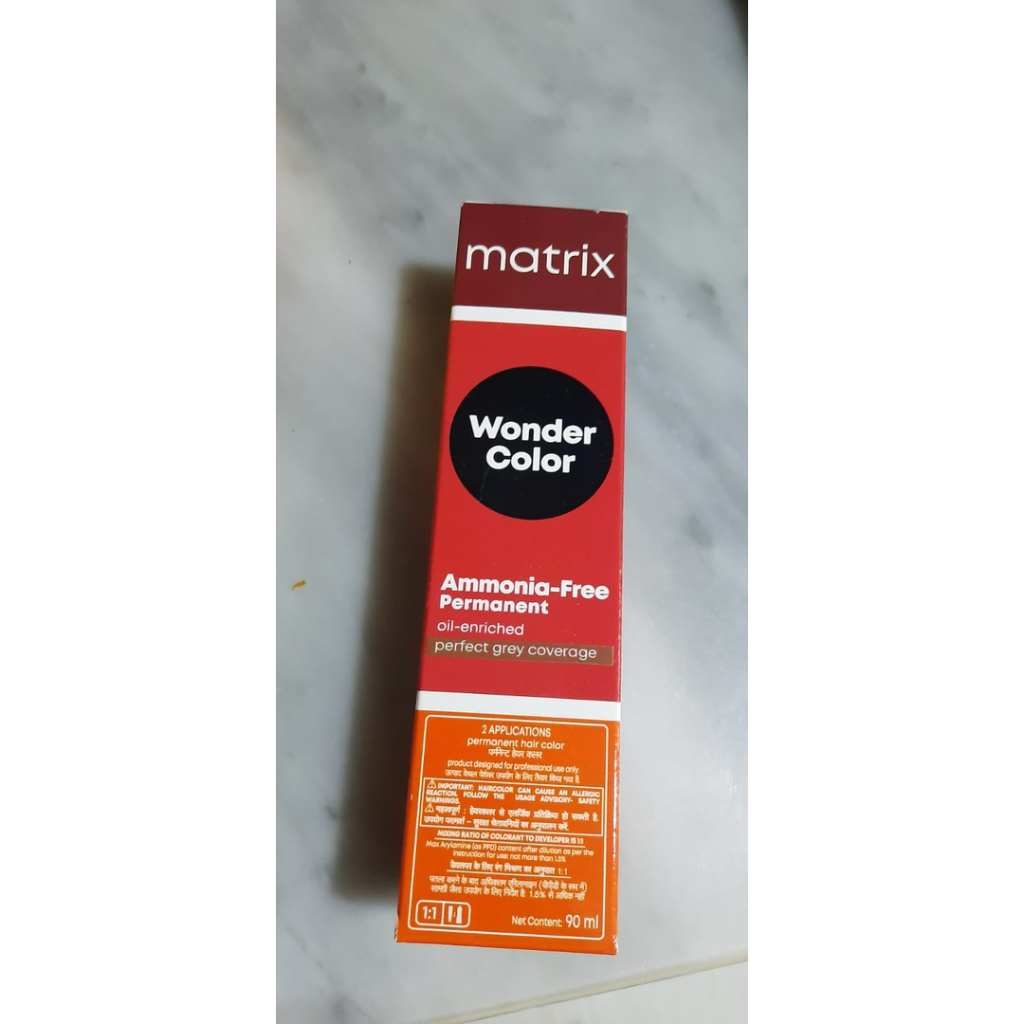 Matrix Wonder Color Ammonia free permanent - cat rambut 90ml