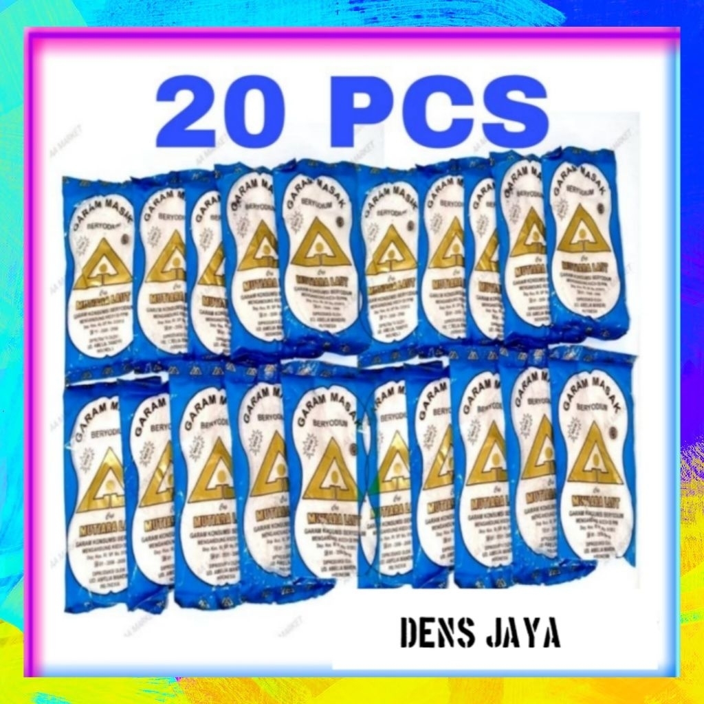 

PROMO GARAM DAPUR BERYODIUM ISI 20 PCS TERMURAH