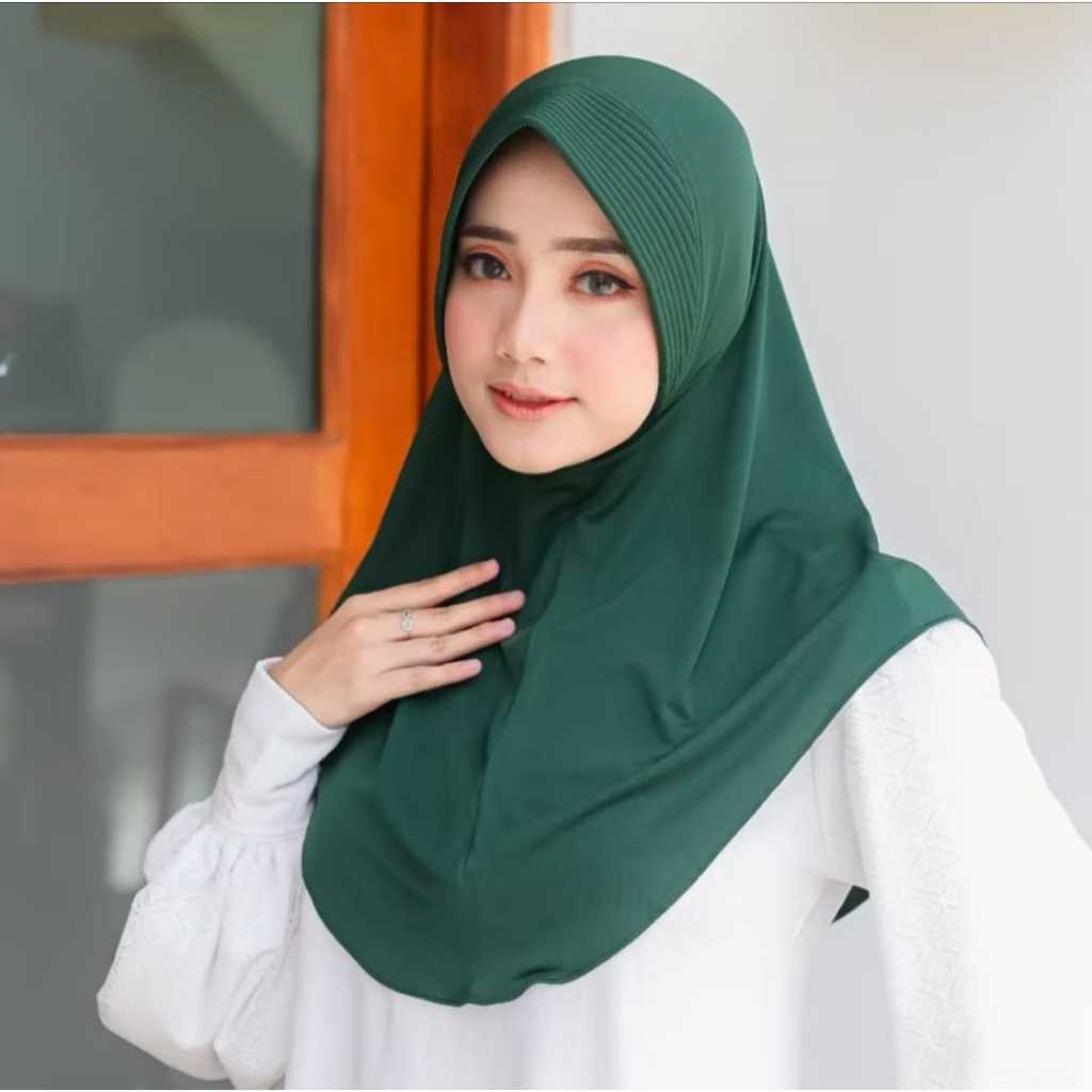 Hijab bergo instan Size M | hijab sport | hijab sekolah | hijab santai | hijab kerja