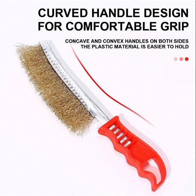 SIKAT BAJA KAWAT - SIKAT KAWAT KUNINGAN KAWAT BRAS KUNINGAN WIRE BRUSH - SIKAT KAWAT BAJA MODEL PISA