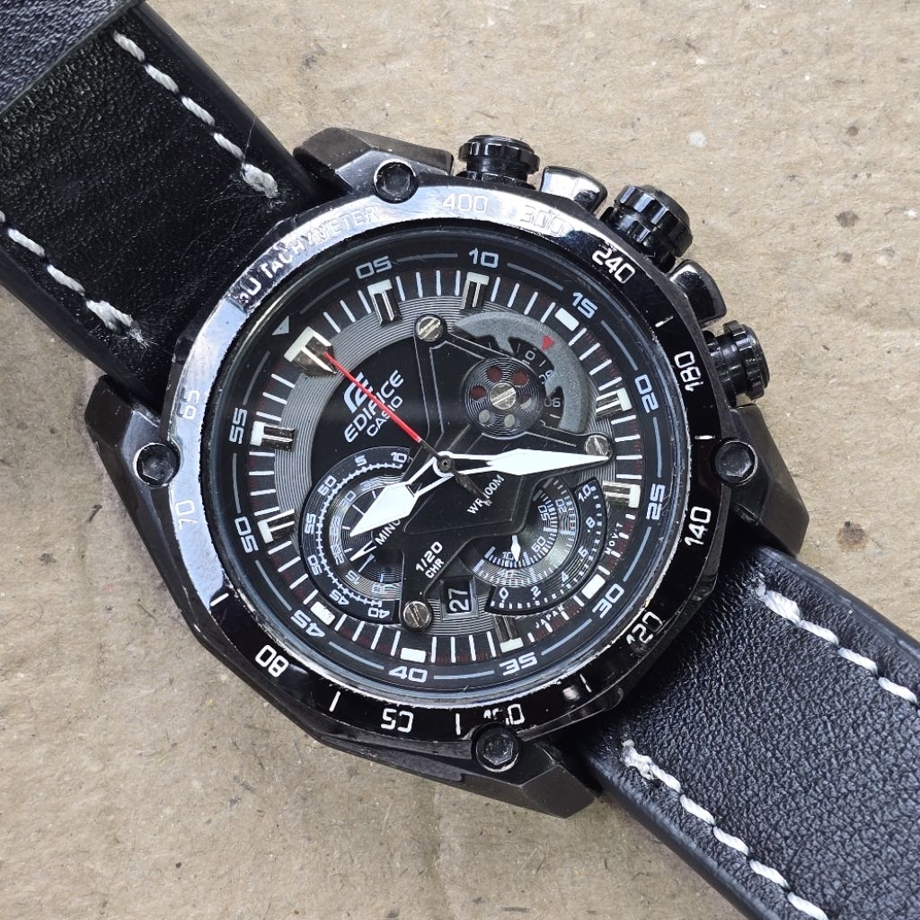 Jam Edifice EF-550 chronograph Bekas