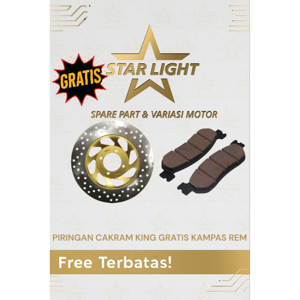 PIRINGAN DISK DEPAN KING RX KING NEW,RX KING OLD