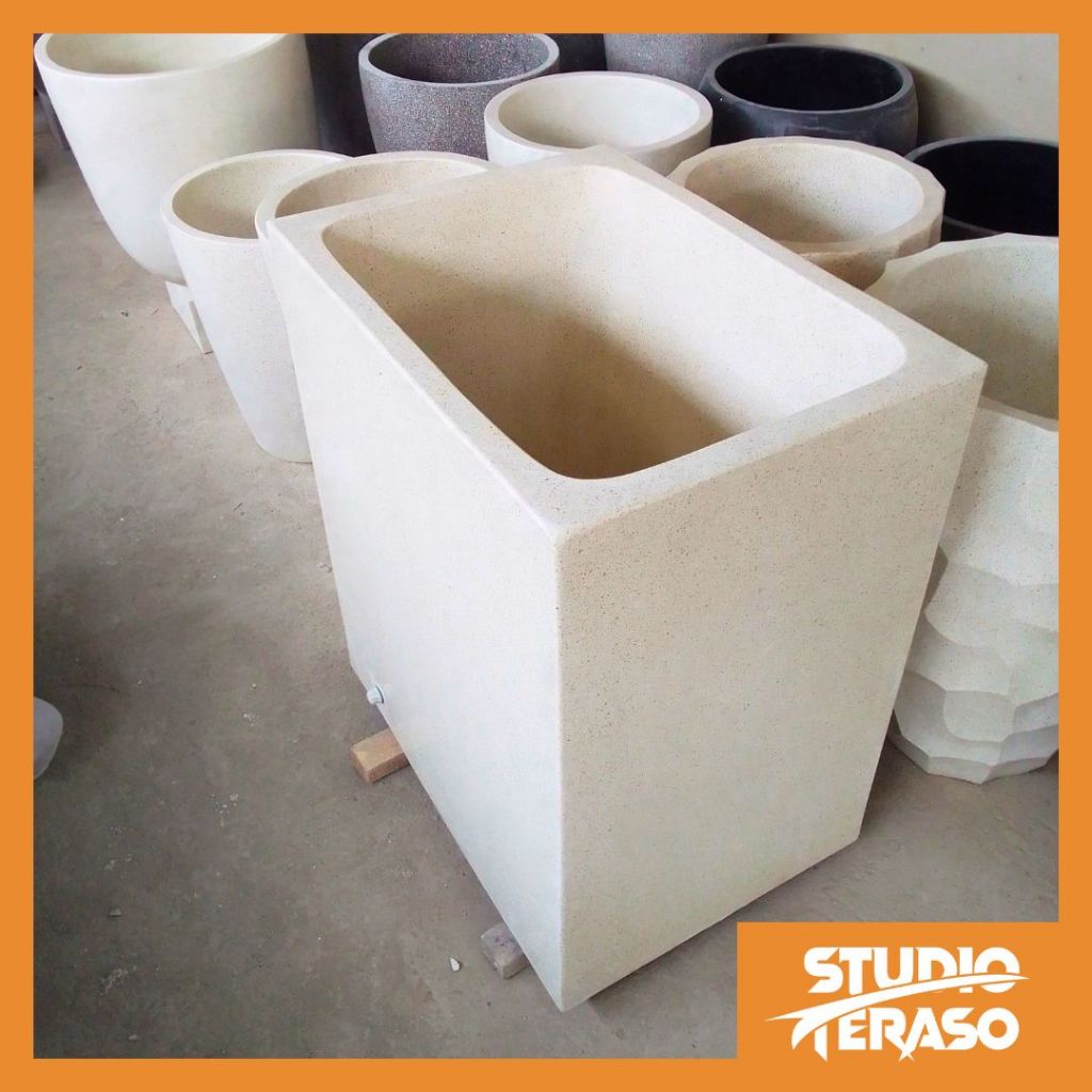 Bak mandi teraso tipe kotak