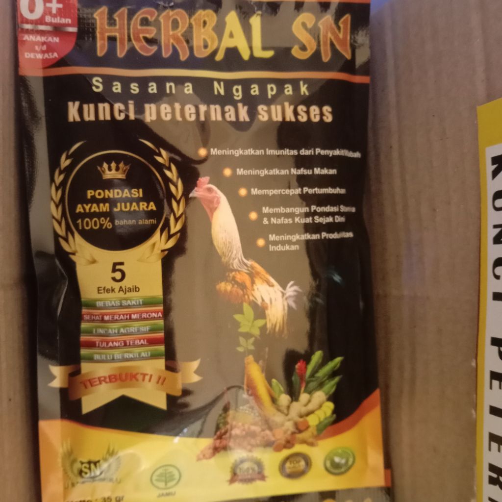 Obat Herbal SN Meningkatkan Imunitas Ayam dari Wabah Penyakit