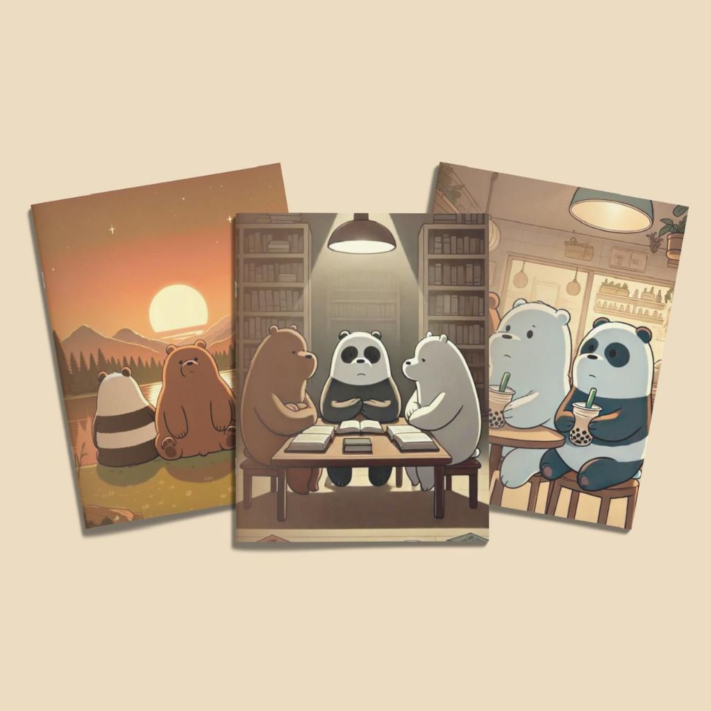 

BUKU TULIS BEAR-BEBAS PILIH SAMPUL