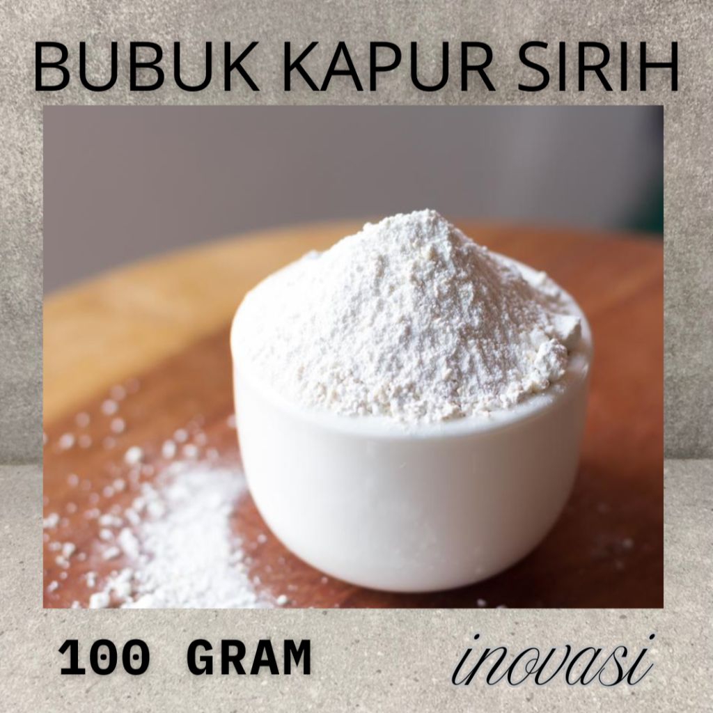 

100 Gram Kapur sirih murni food Grade 100% Alami
