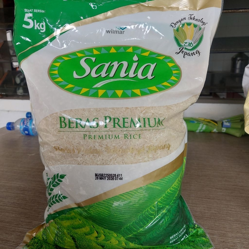 

Beras Premium Sania Kemasan 5kg