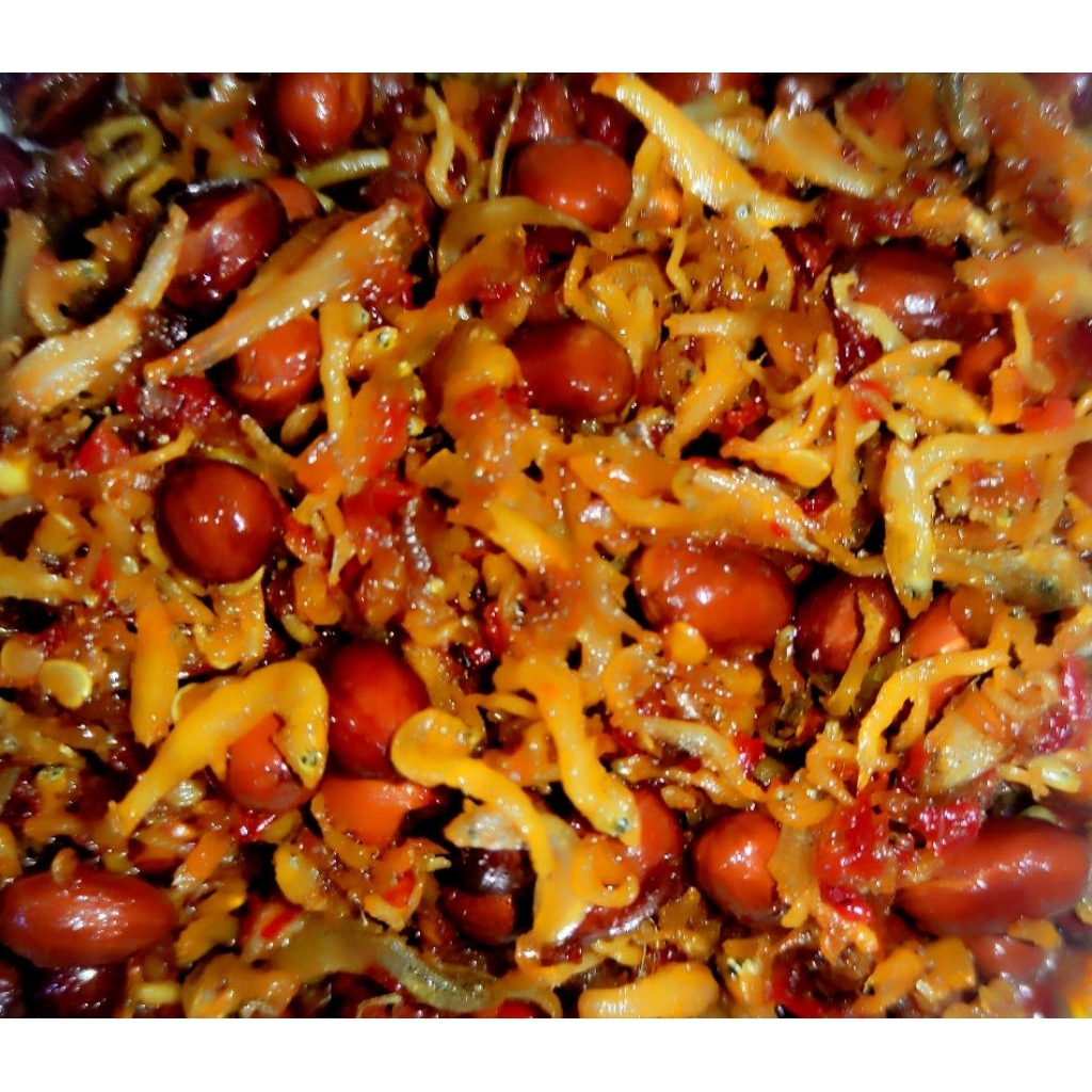 

teri kacang balado/kering teri kacang 150gr