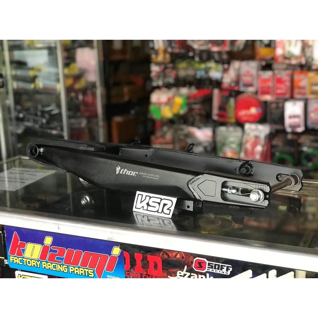SWING ARM ALUMUNIUM MODEL KTM THOR RACING KLX150 - BLACK