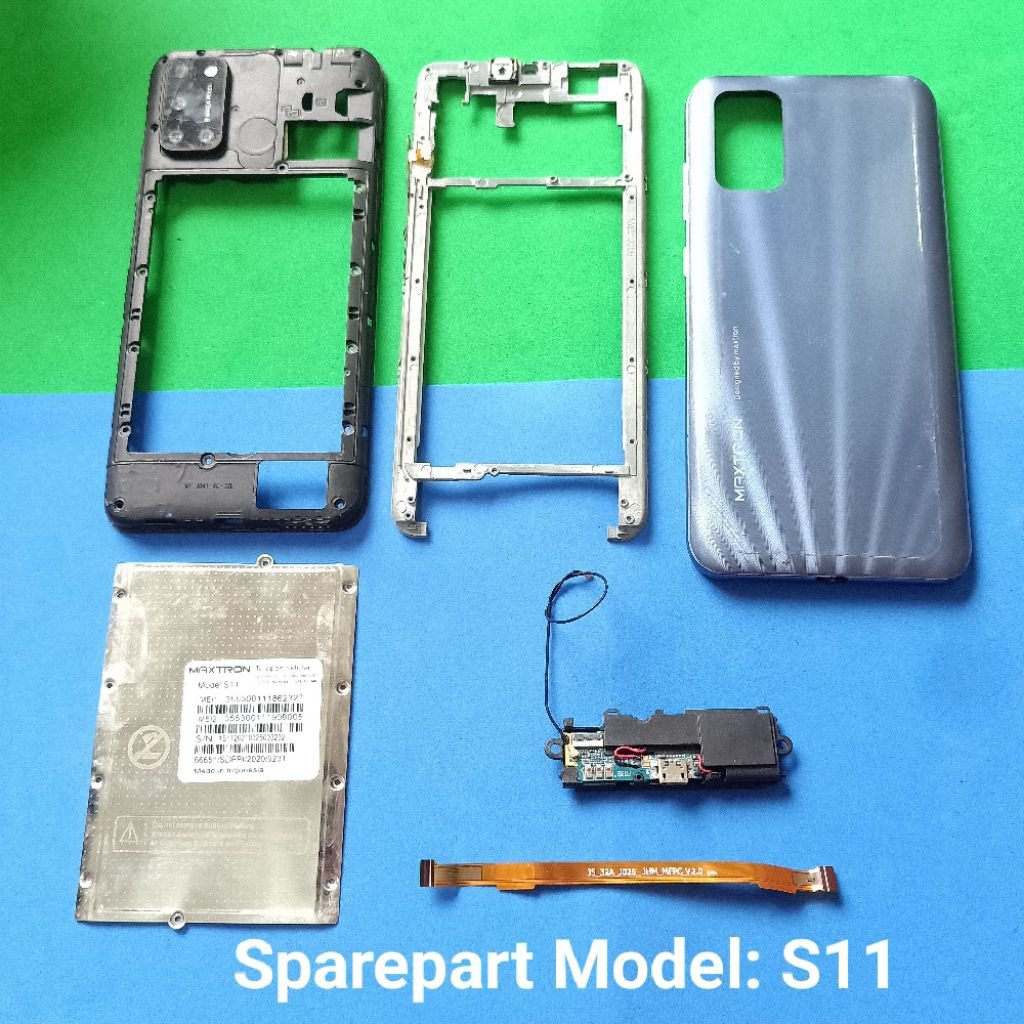 Sparepart Copotan Maxtron S11 Second Original  backdoor + tombol  Flexi penghubung  kaleng penutup b