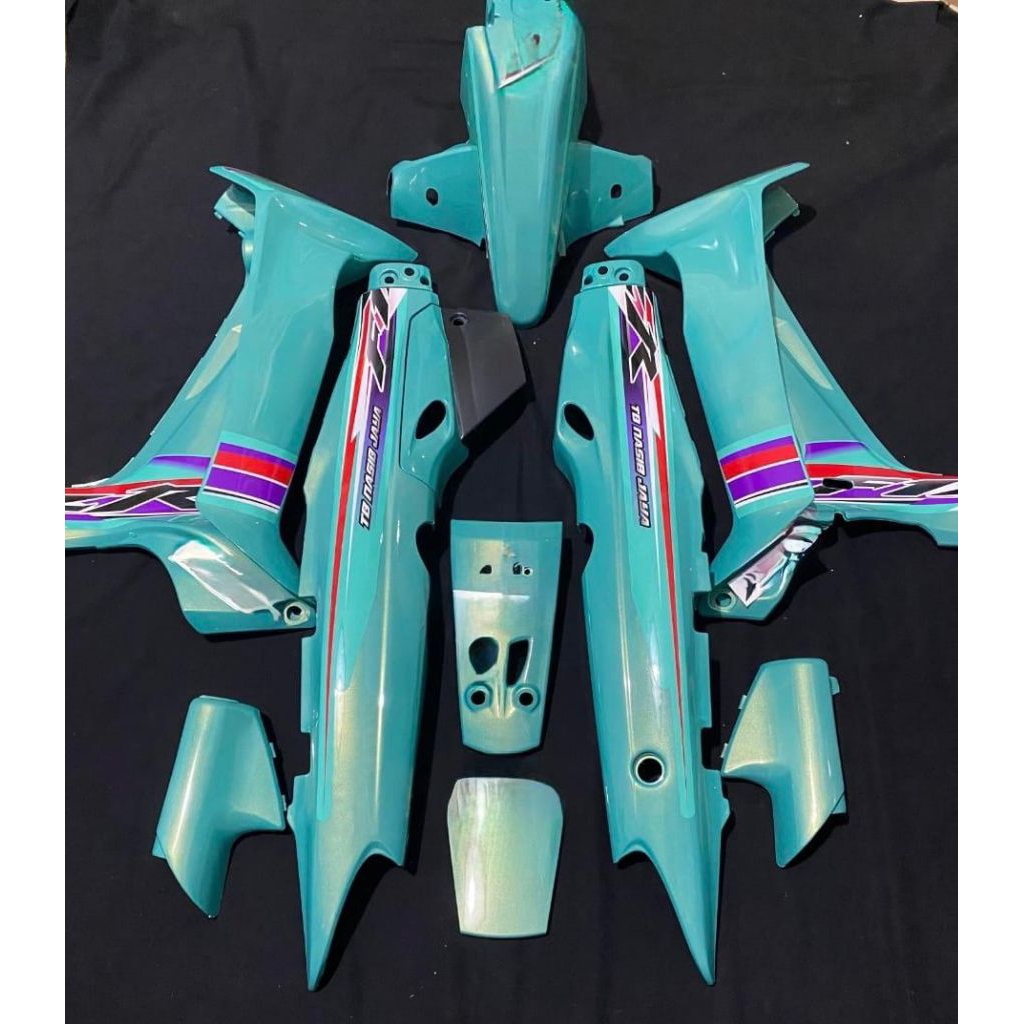 STRIPING FIZR biru ungu