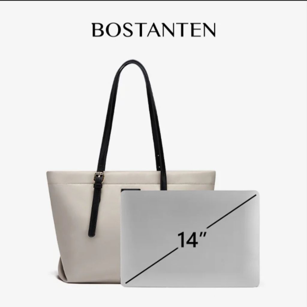 BOSTANTEN>Fanny Totebag By Bostanten Tas Wanita Totebag Bahan Nylon Waterproof>Tas Wanita Totebag Si