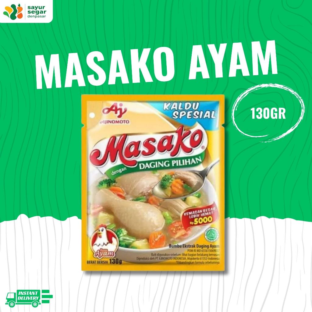 

Masako Ayam 130gr - Sayur Segar Denpasar