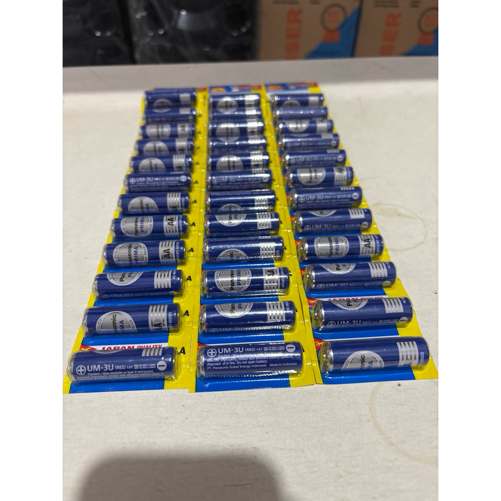 Baterai Panasonic AA / Baterai Panasonic Prima Japan Quality