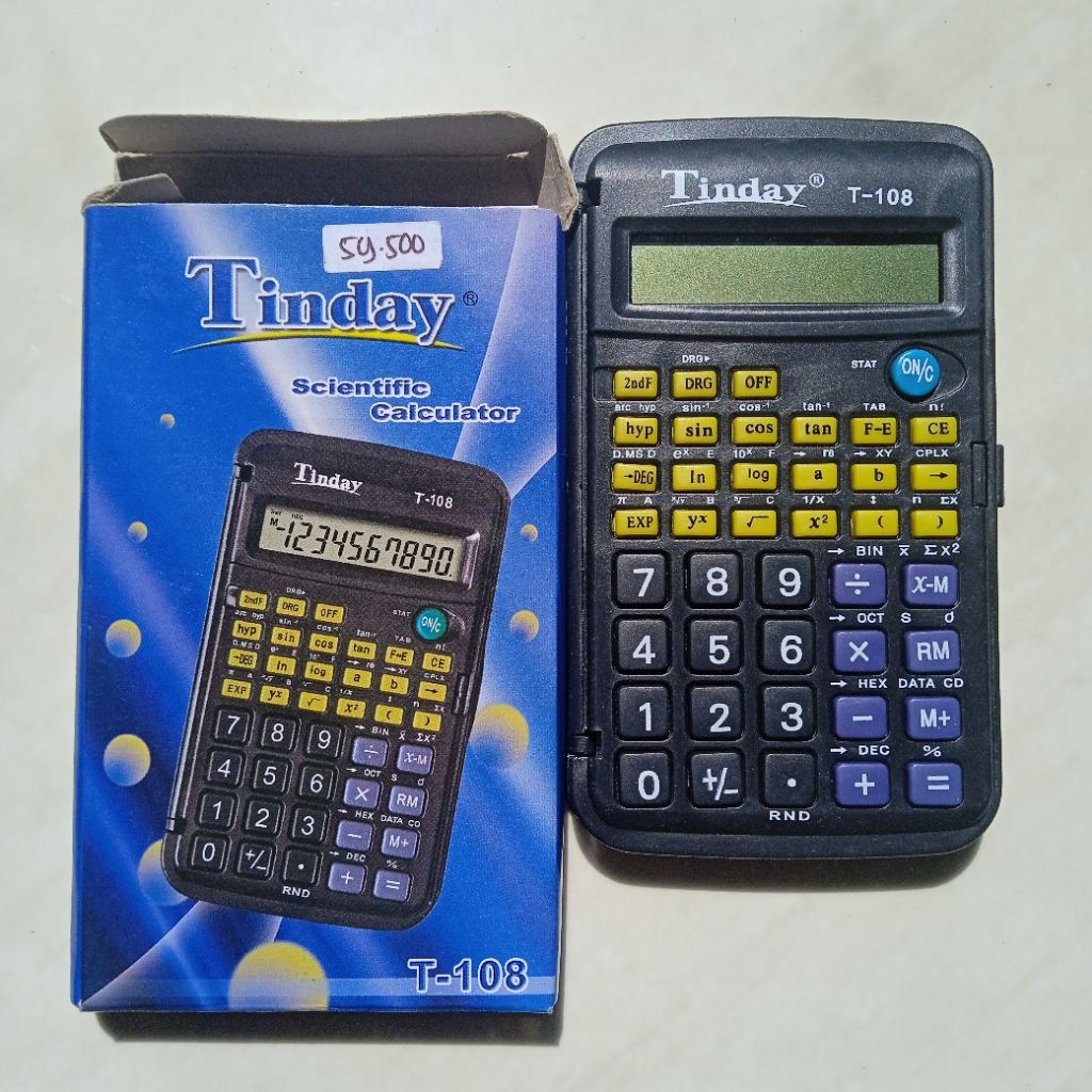 

[Preloved] Kalkulator Scientific Tinday T-108