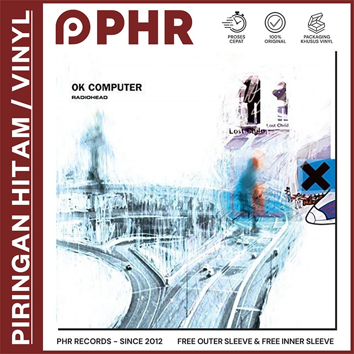 Vinyl RADIOHEAD - Ok Computer [Piringan Hitam/LP/PH]