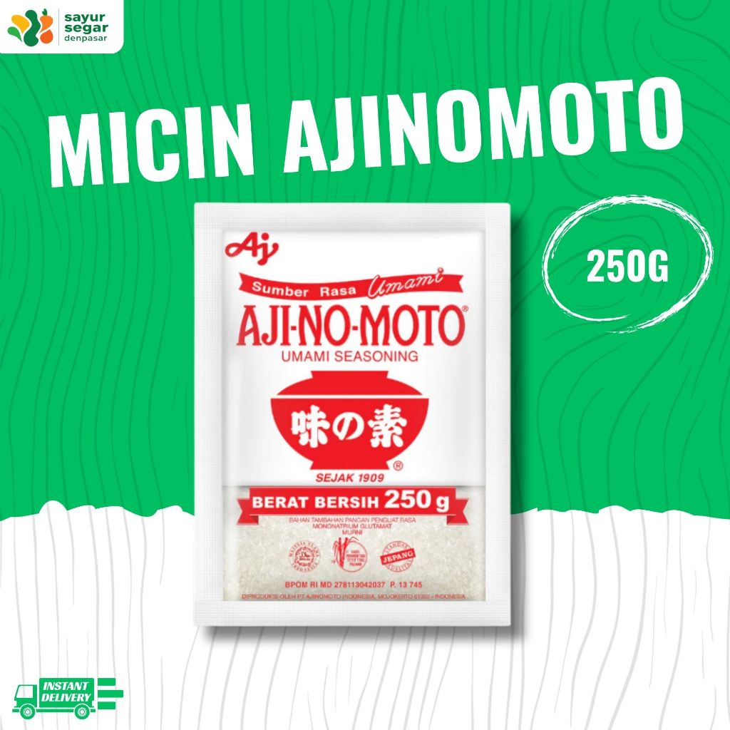 

Micin Ajinomoto 250gr - Sayur Segar Denpasar