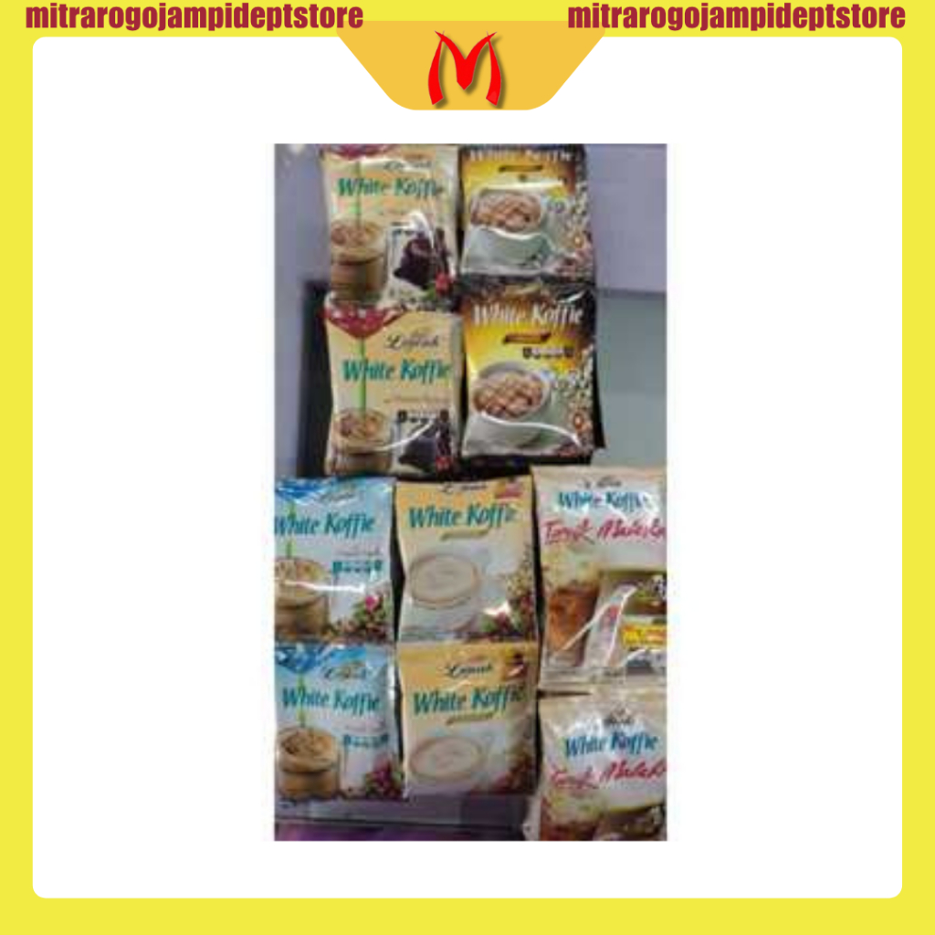 

Luwak White Koffie Renceng 20g | ORIGINAL, MOCA ROSE, TARIK MALAKA, FRENCH VANILLA, CARAMEL