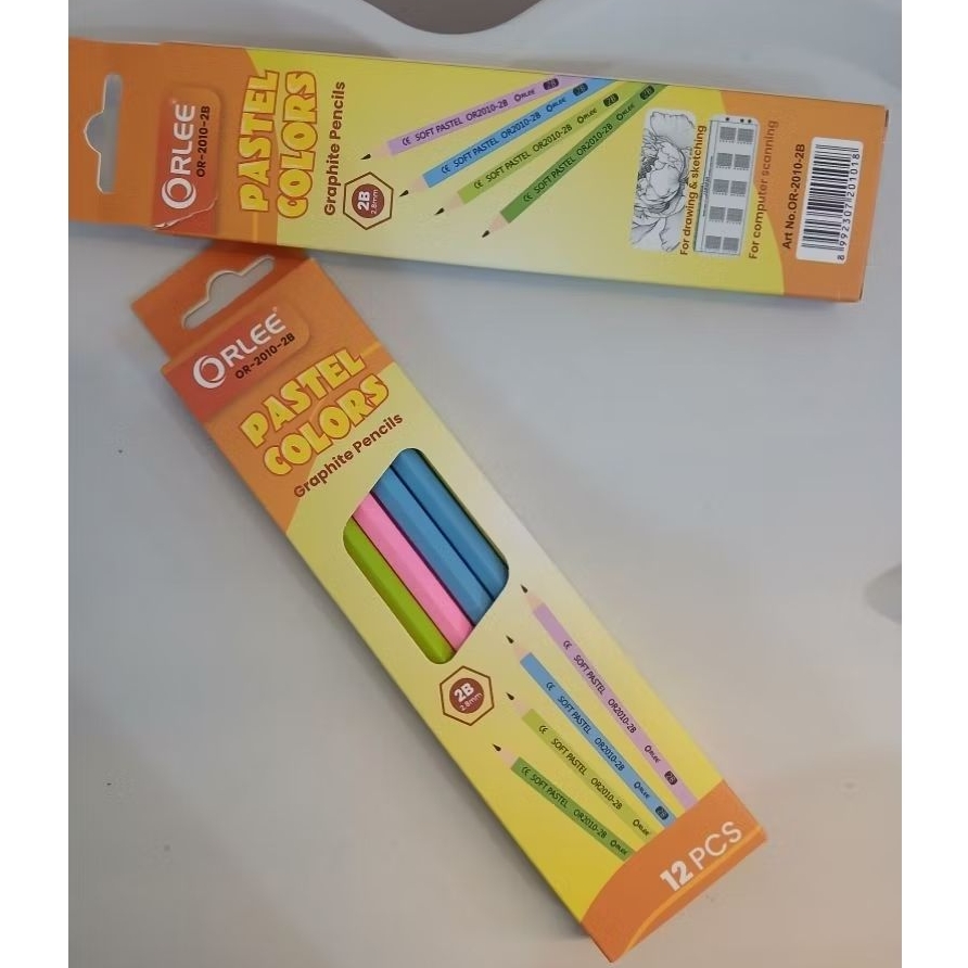 

Pensil Orlee Pastel Colors 2B