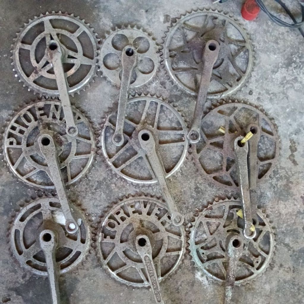 Gear Crank piringan sepeda Onthel yy Gazelle batavus simplex fongers burgers philips humber teha pfg
