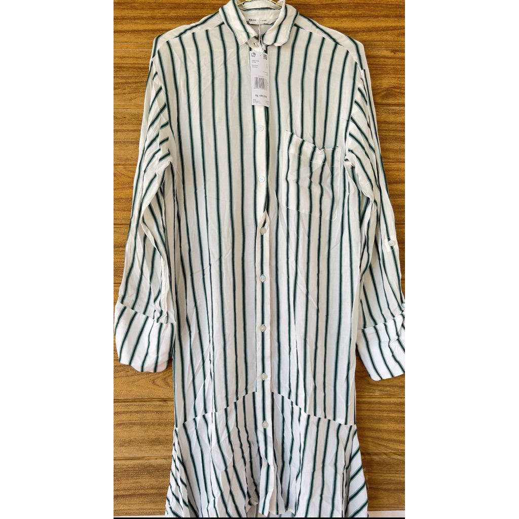 kemeja tunik salur import Ld 100 cm panjang 100 cm