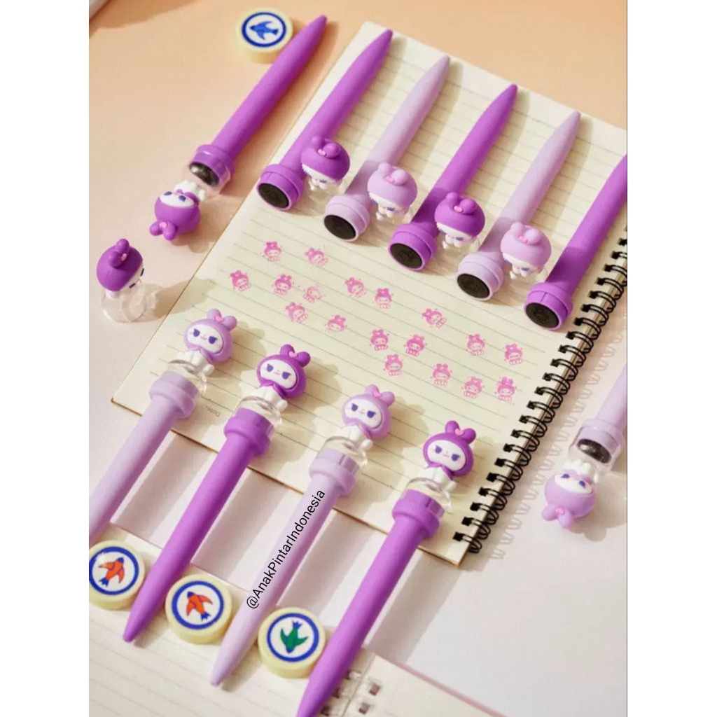 

KUROMI SEAL STAMP PEN [ GP-6333 ]