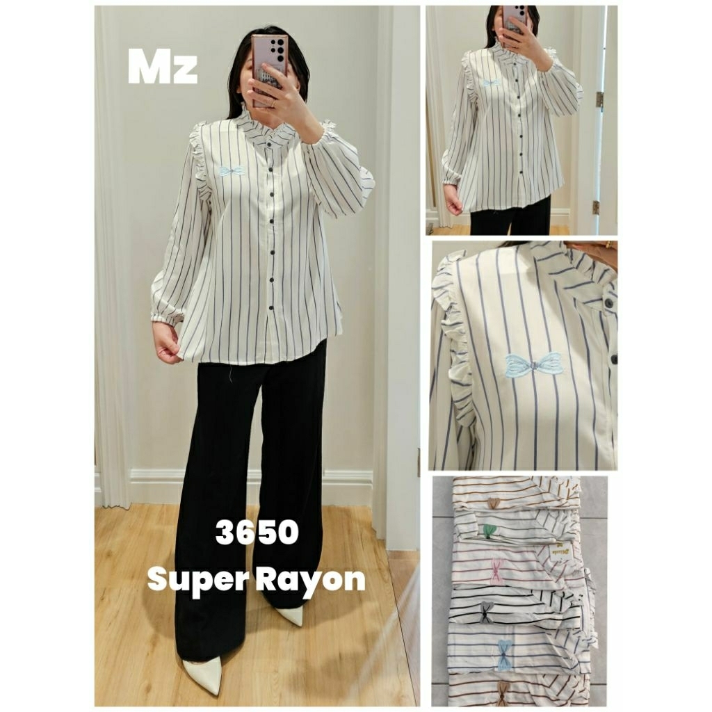 Atasan kemeja rayon MIZZLE