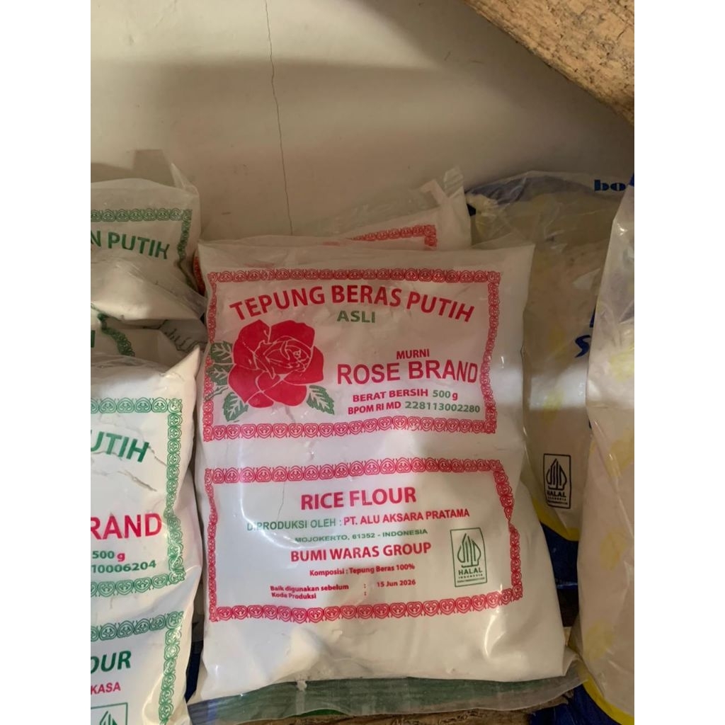 

Tepung beras rosebrand