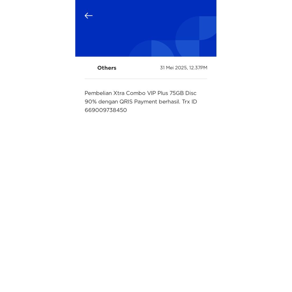 KARTU XL EXTRA COMBO VIP DISKON 90%