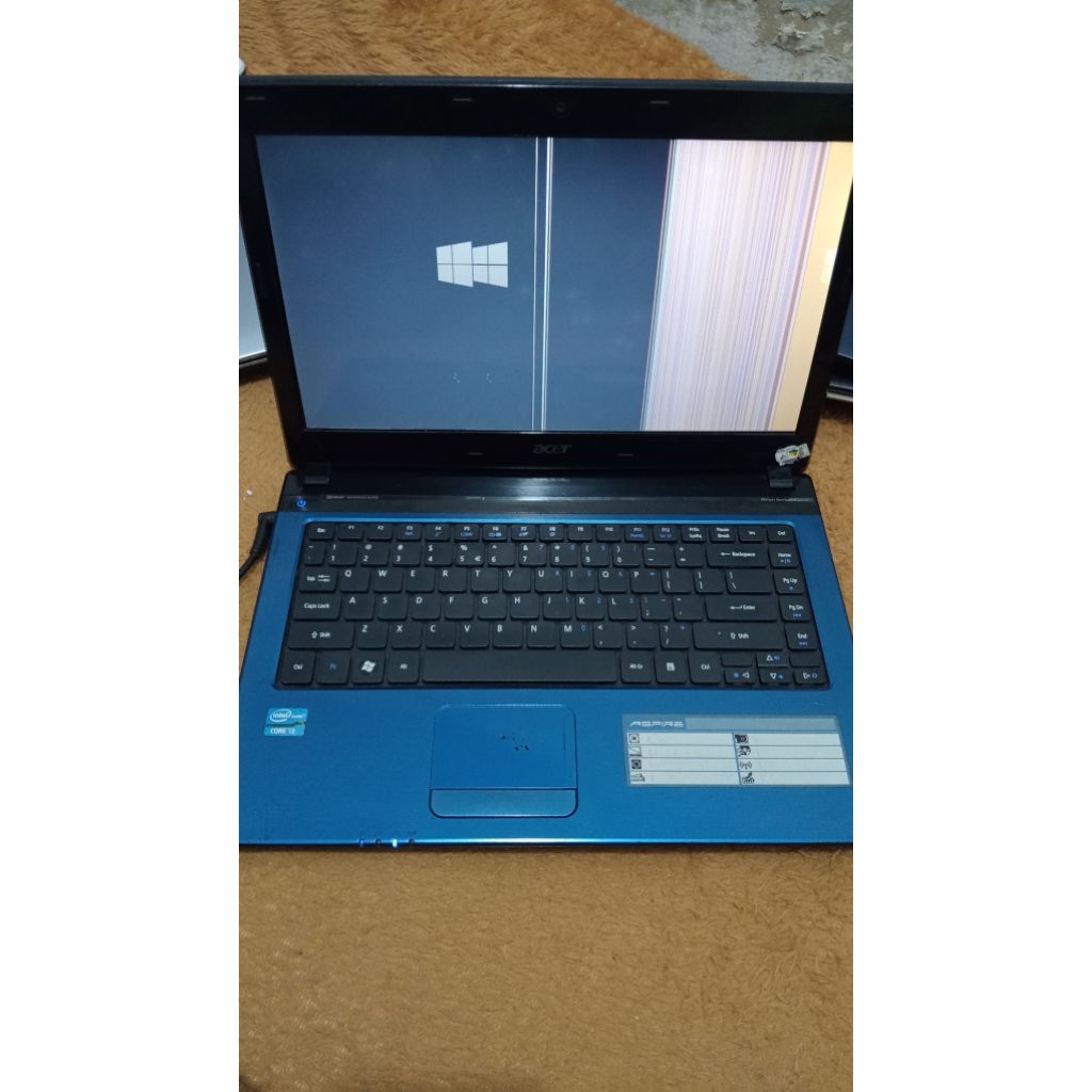 laptop Acer 4750 i3 rusak