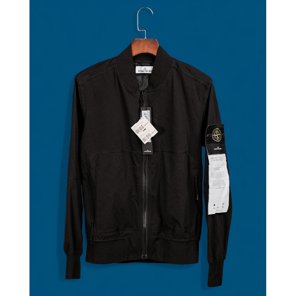 Stone Island Outwear Jacket Black Original Authentic